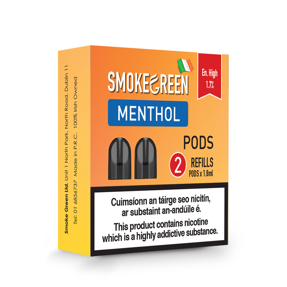 Smoke Green Pods Menthol